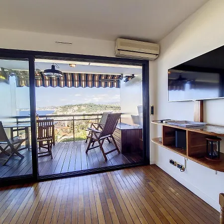 Nestor&jeeves - Hublot Terrasse - Sea View - Swimming Pool Apartment Nice