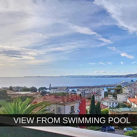 Nestor&jeeves - Hublot Terrasse - Sea View - Swimming Pool * ニース