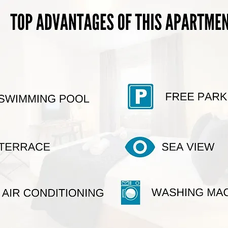 Nestor&jeeves - Hublot Terrasse - Sea View - Swimming Pool Apartment *