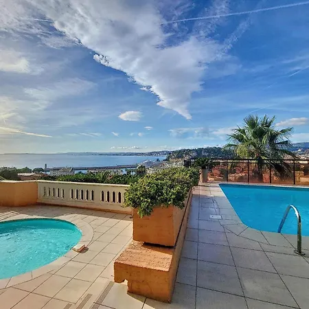 Nestor&jeeves - Hublot Terrasse - Sea View - Swimming Pool Nice